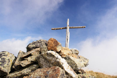 Gipfelkreuz am Kühlnbrein