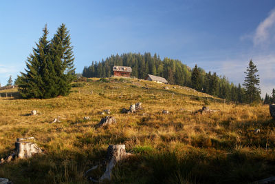 Aufstieg zur Vorderen Roßalmhütte