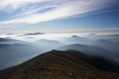 Nebel über dem Murtal