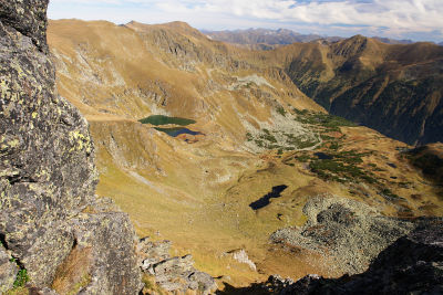 Blick vom Gstoder über das herrliche Kar mit den Malaisseen