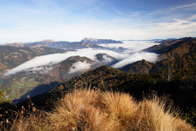 Ausblick vom Kleinen Schober über das Liesingtal