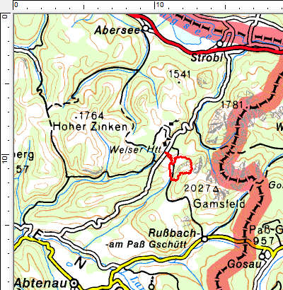 Tourengebiet Postalm - Braunedlkogel