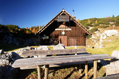 Rast bei der Sarsteinhütte