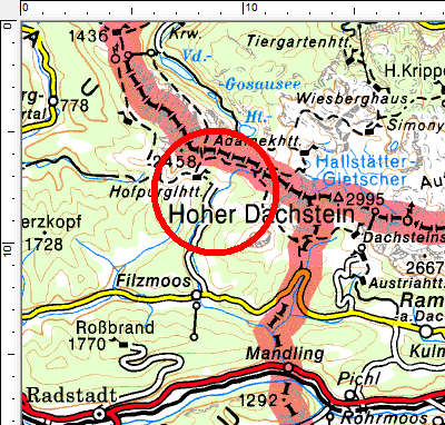 Tourengebiet Filzmoos - Hofalmen