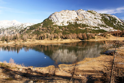 Der Großsee am Fuße des Traweng