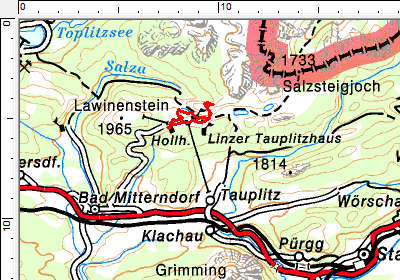 Tourengebiet Salzkammergut - Tauplitzalm