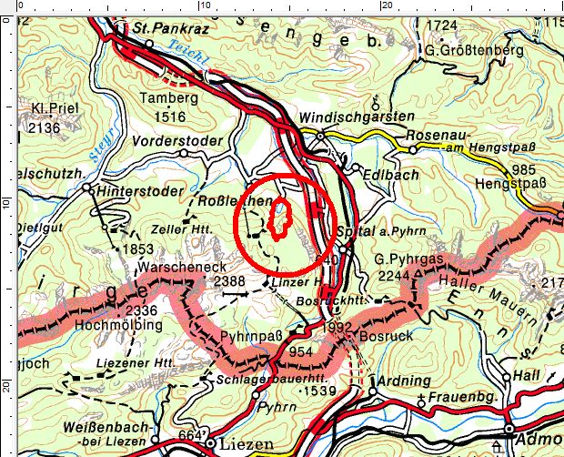 Tourengebiet Gleinkersee