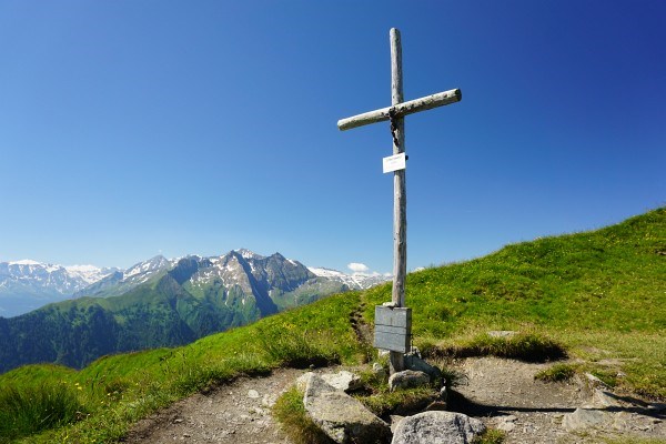 Gipfelkreuz Schwarzwand (19.07.2014)
