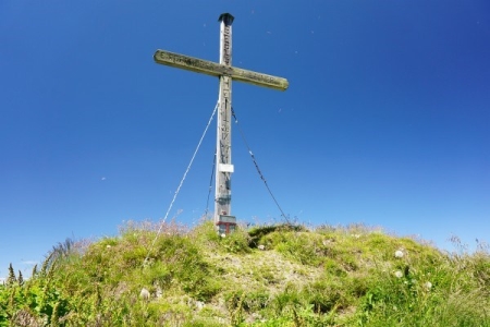 Gipfelkreuz Hirschkopf (19.07.2014)