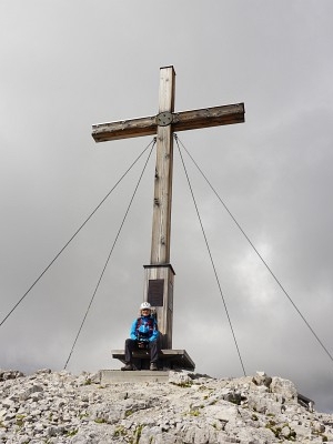 Gipfelkreuz auf der Scheichenspitze