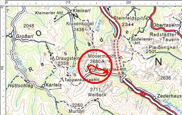 Tourengebiet Riedingtal