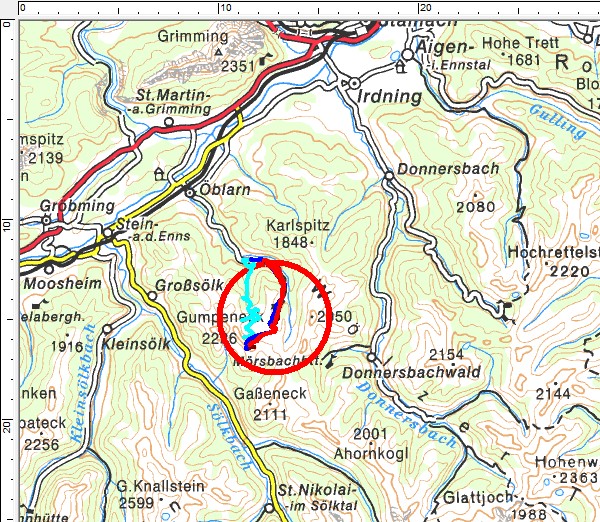 Tourengebiet Walchental - Englitztal - Plöschmitzzinken
