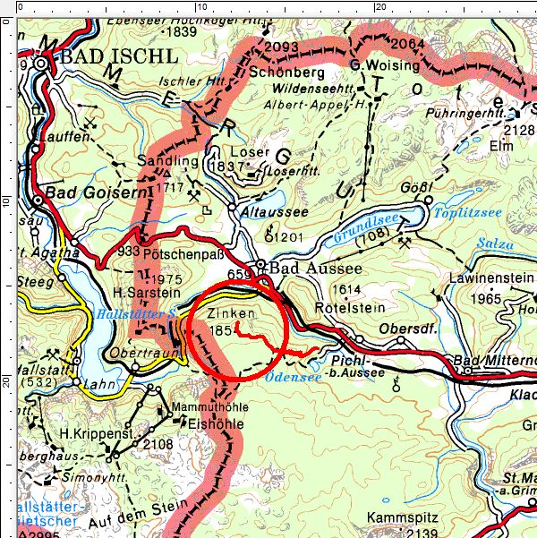 Tourengebiet Ödensee - Ausseer Zinken