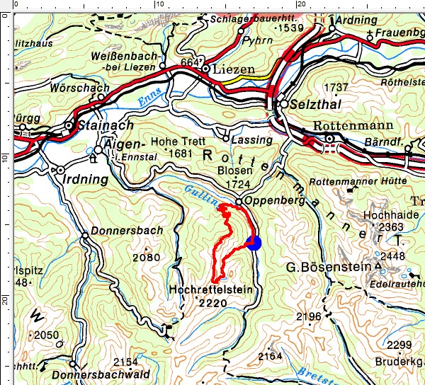 Tourengebiet Oppenberg