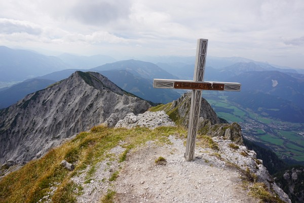 Gipfelkreuz am Riffel (Rifflspitz)