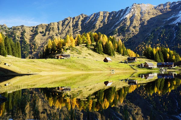 Frühmorgens am Duisitzkarsee