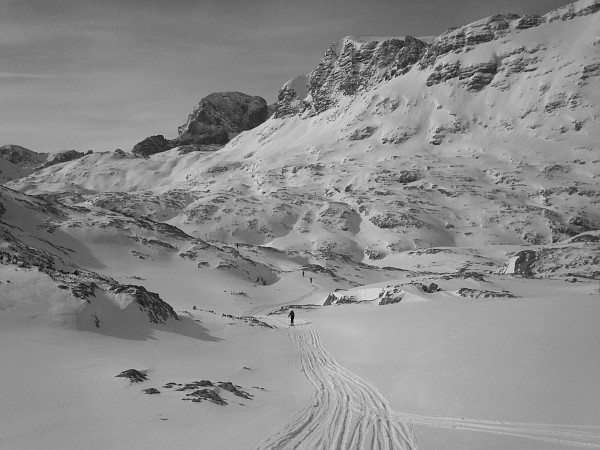 Rumplertour: Aufstieg von der Gjaidalm zum Hunerkogel