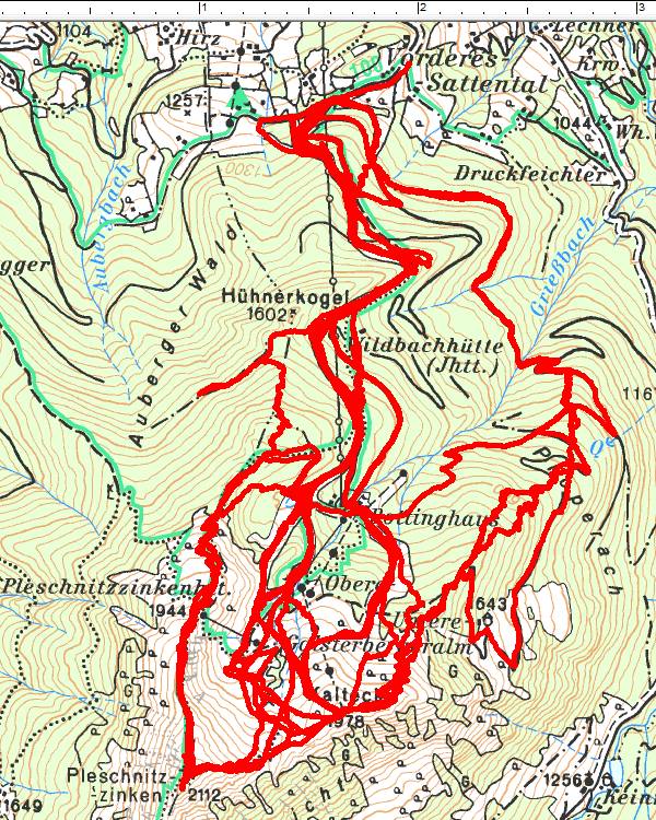 Viele Wege führen auf Kalteck und Pleschnitzzinken
