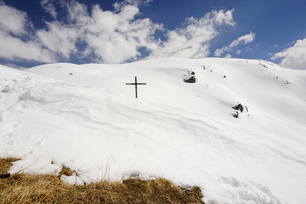Kreuz beim Tuxer Joch