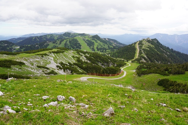 Schigebiet / Almgelände vom Hochkar zur Schmalzmauer
