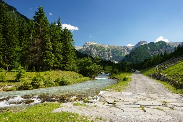 Rückweg am Pleißlingbach entlang
