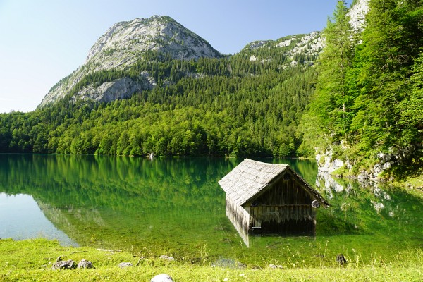 Rast am Hinteren Gosausee