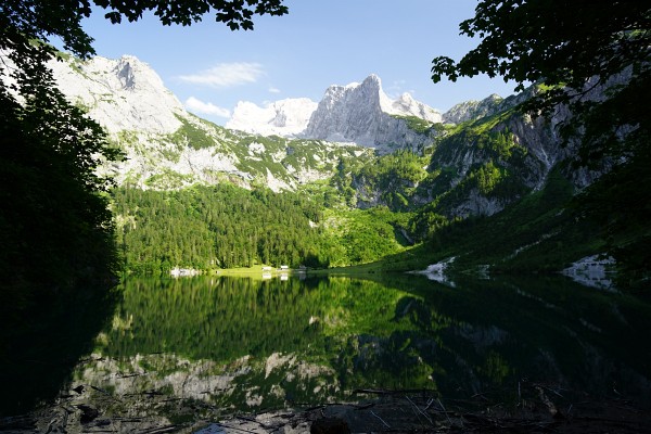 Letzter Blick zurück zur Hohen (Hinteren) Holzmeisteralm