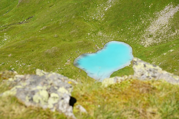 Tiefblick zum Seekarlsee