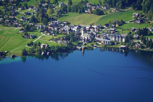 Tiefblick nach Altaussee