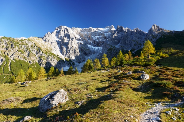 Aufstieg von der Erichhütte Richtung Hochkönigstock