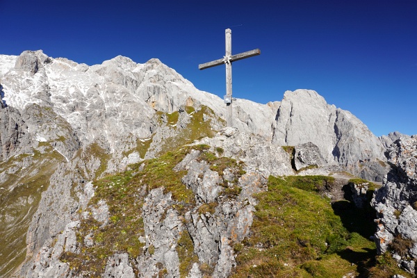 Gipfelkreuz auf der Taghaube
