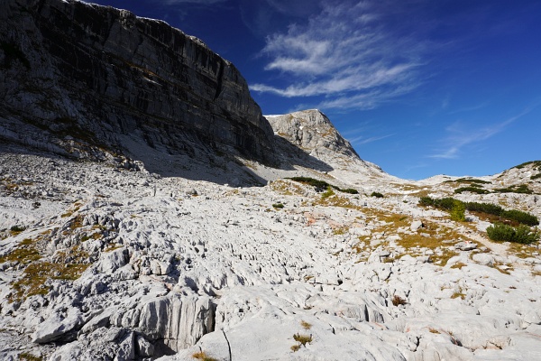 Schneefrei im Dolinengelände "In den Karren"